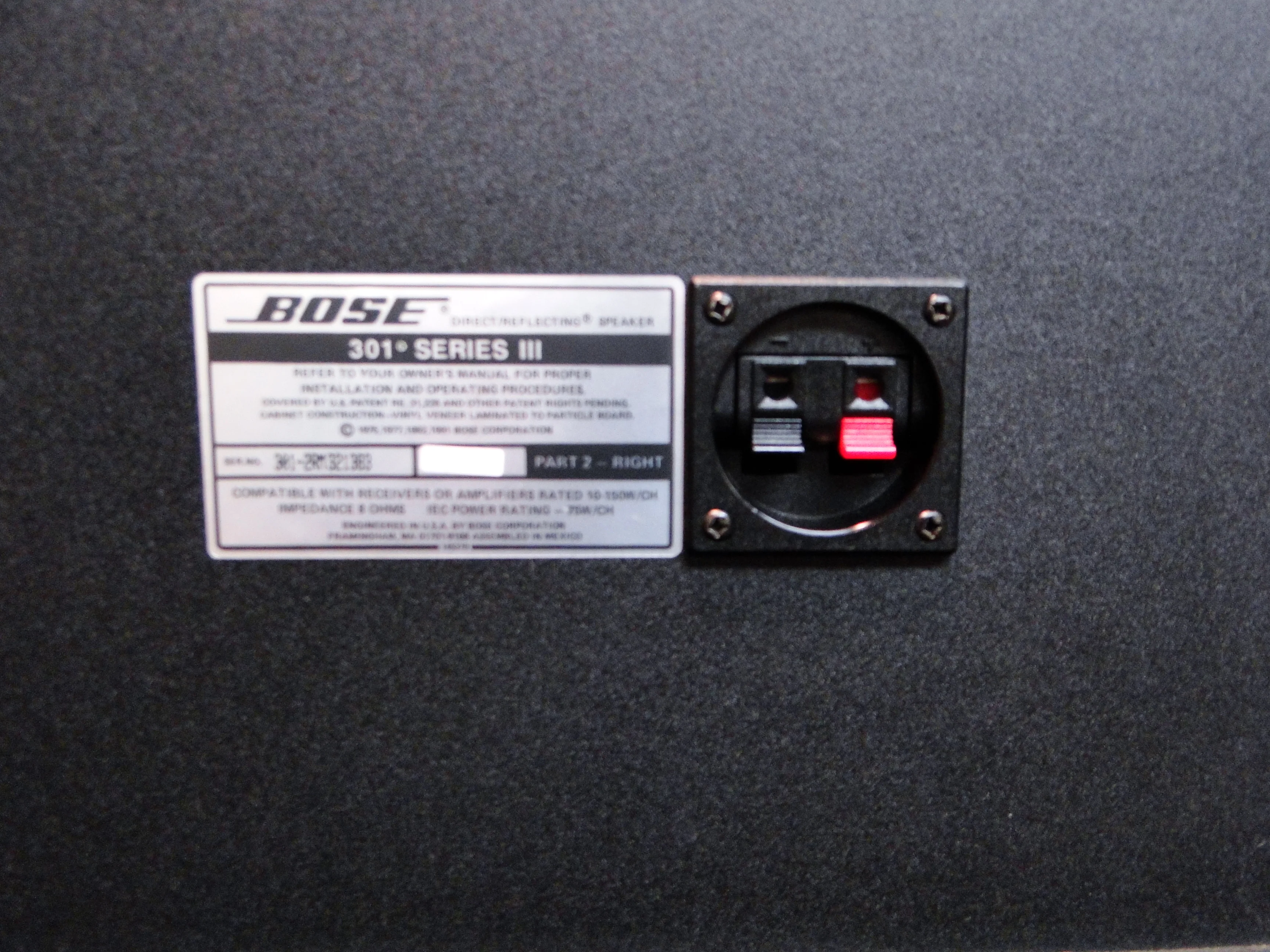 Bose 301 Series III Bookshelf Speakers - Image 5