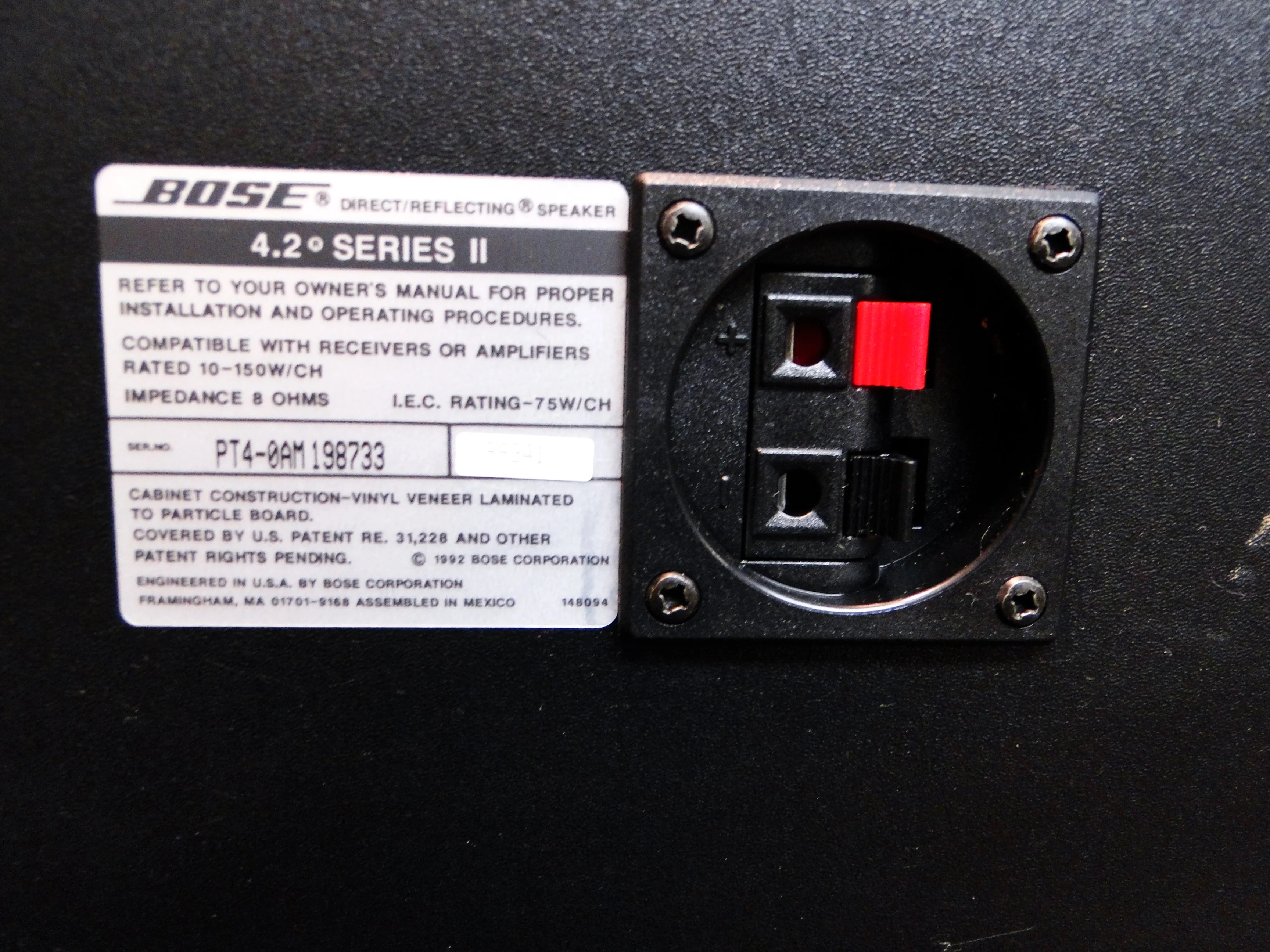 Bose 4.2 Series II Bookshelf Speakers - Image 7