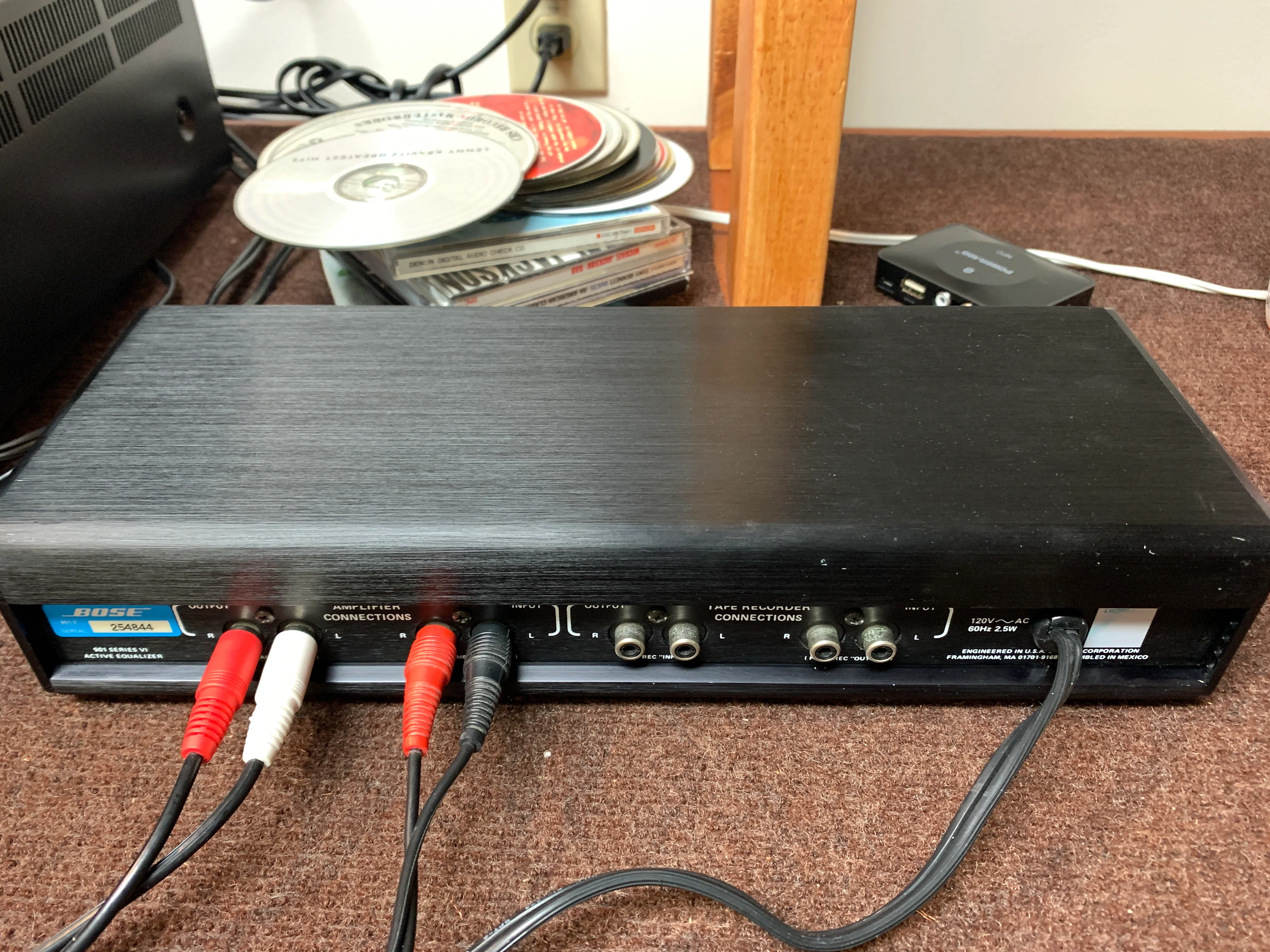 Bose 901 Series VI Black with Pangea Stands & Equalizer - Image 22