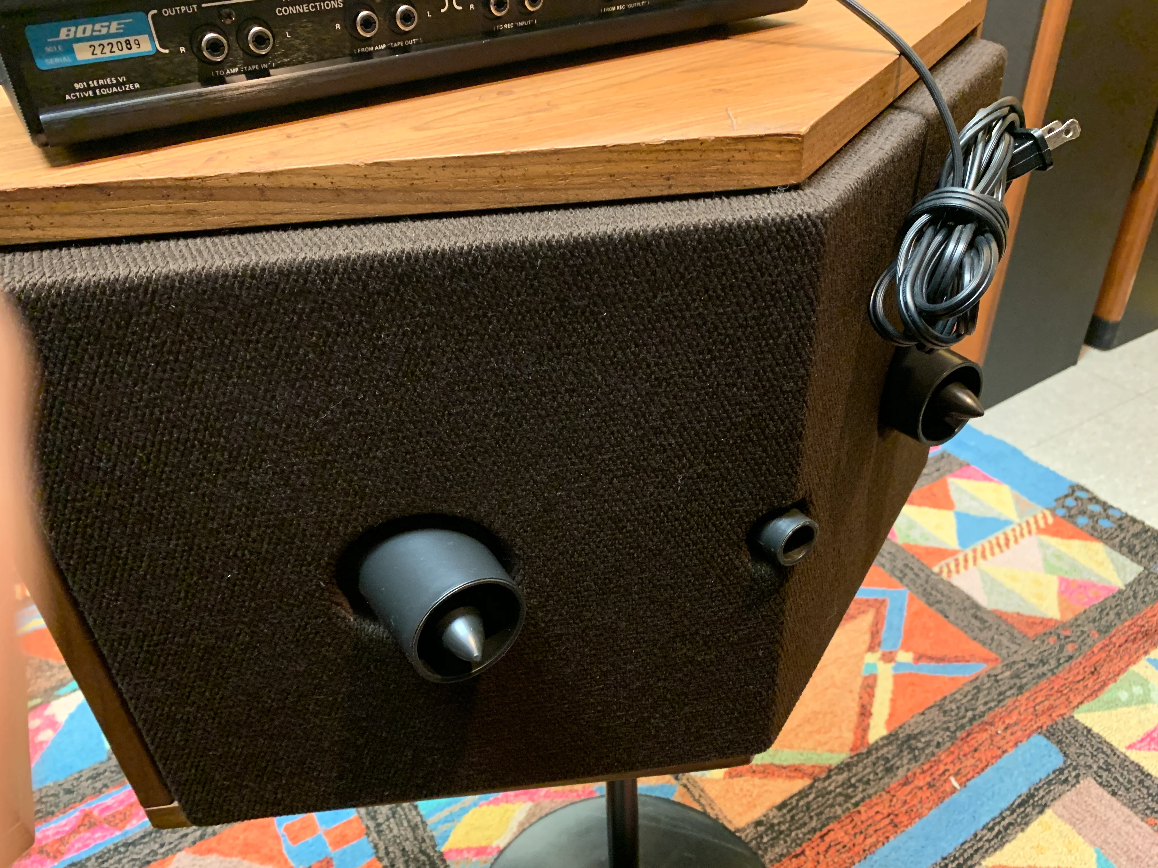 Bose 901 Series VI with Equalizer and Tulip Stands - Image 9
