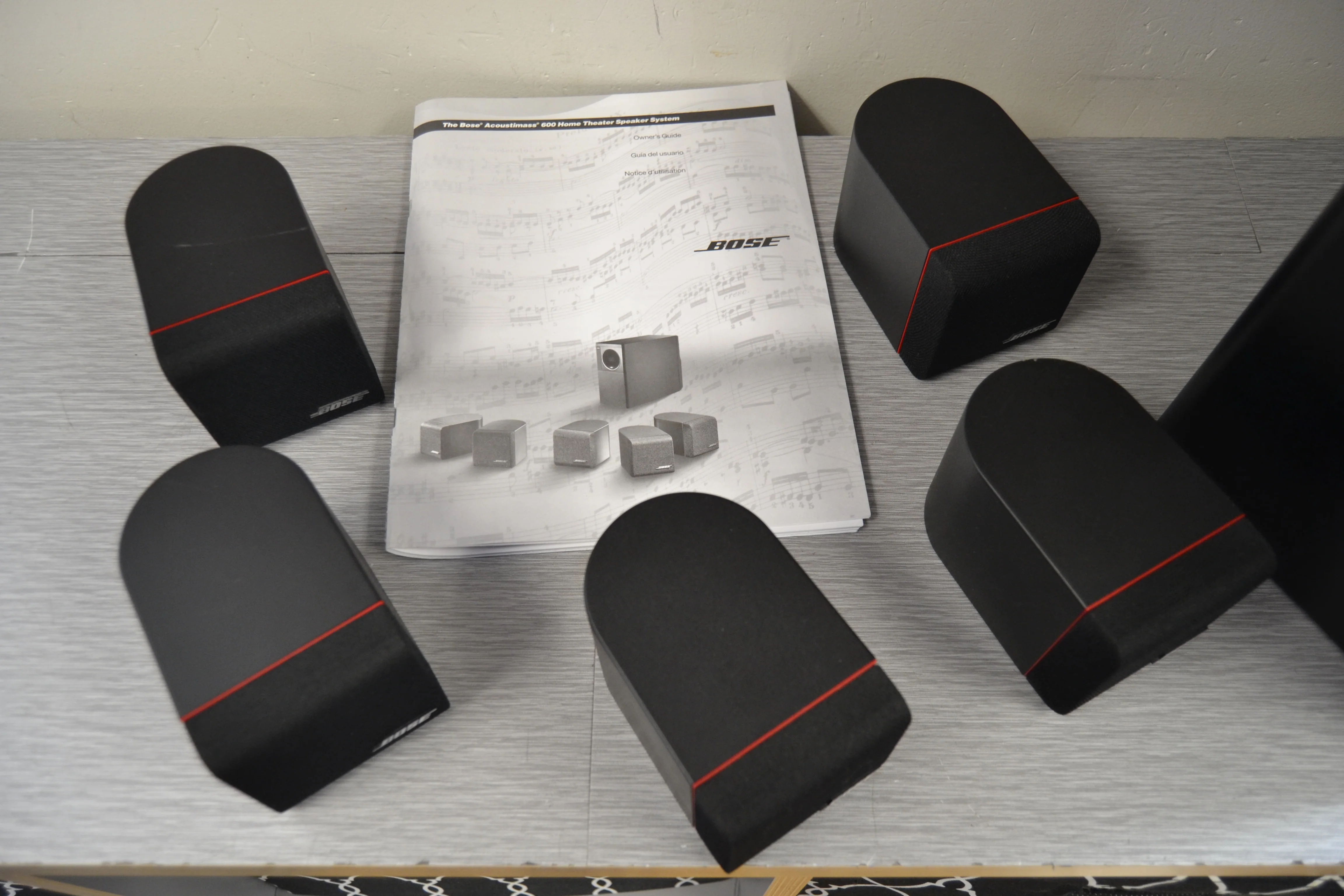 Bose Acoustimass 600 Stereo 5 Channel Speaker System * All wiring included - Image 3
