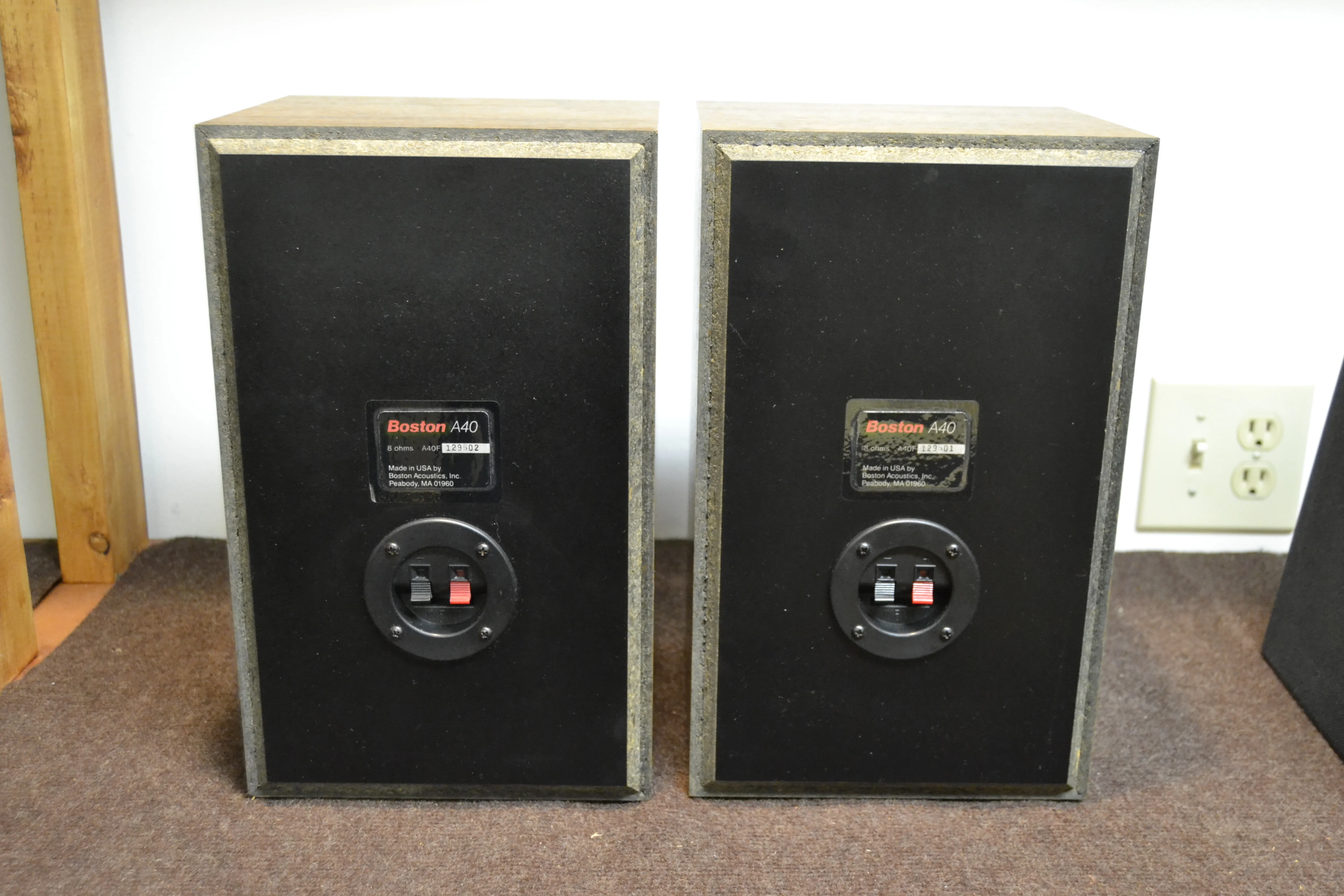 Boston Acoustics A40 Bookshelf Speakers - Image 5