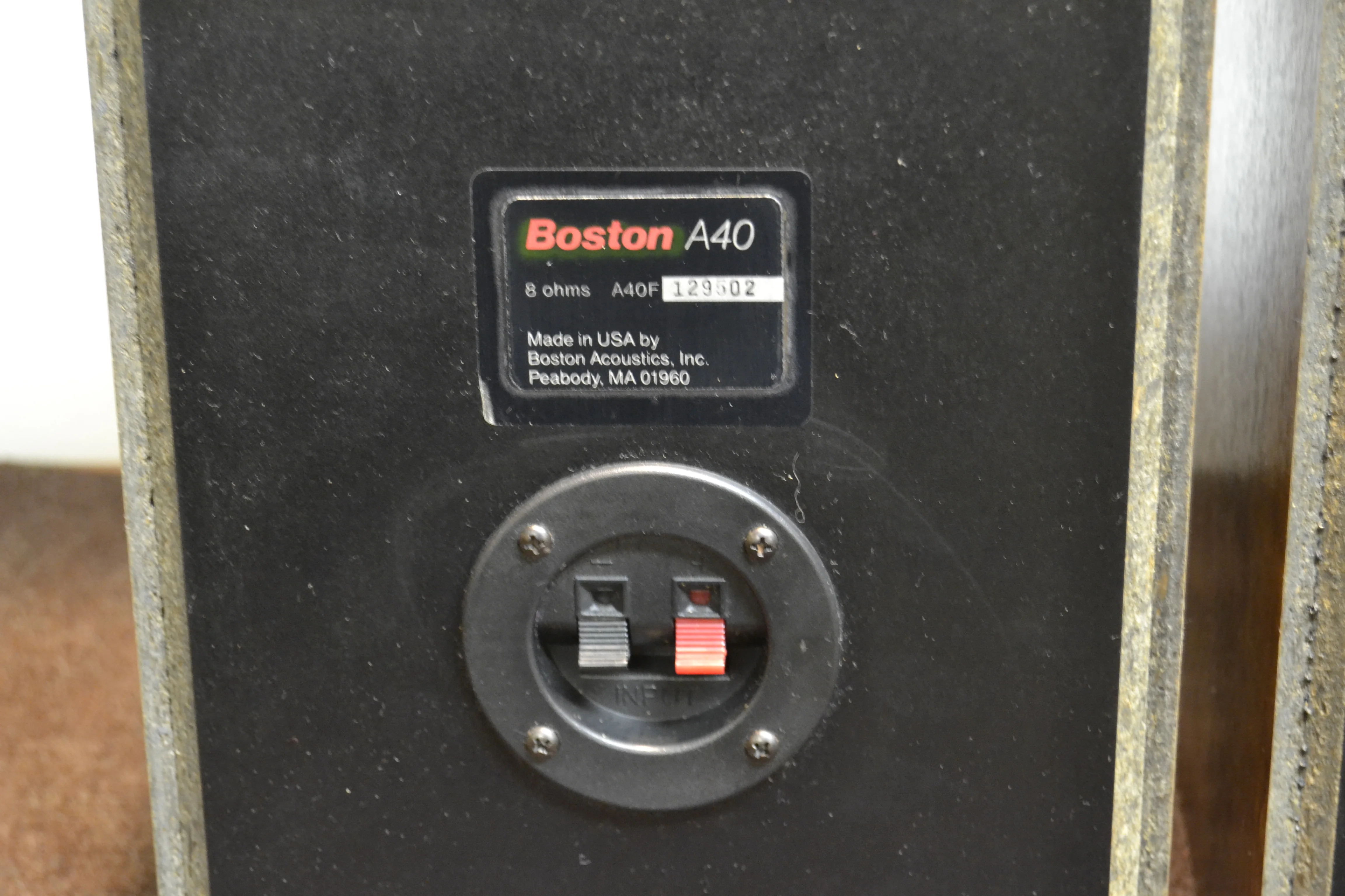 Boston Acoustics A40 Bookshelf Speakers - Image 7