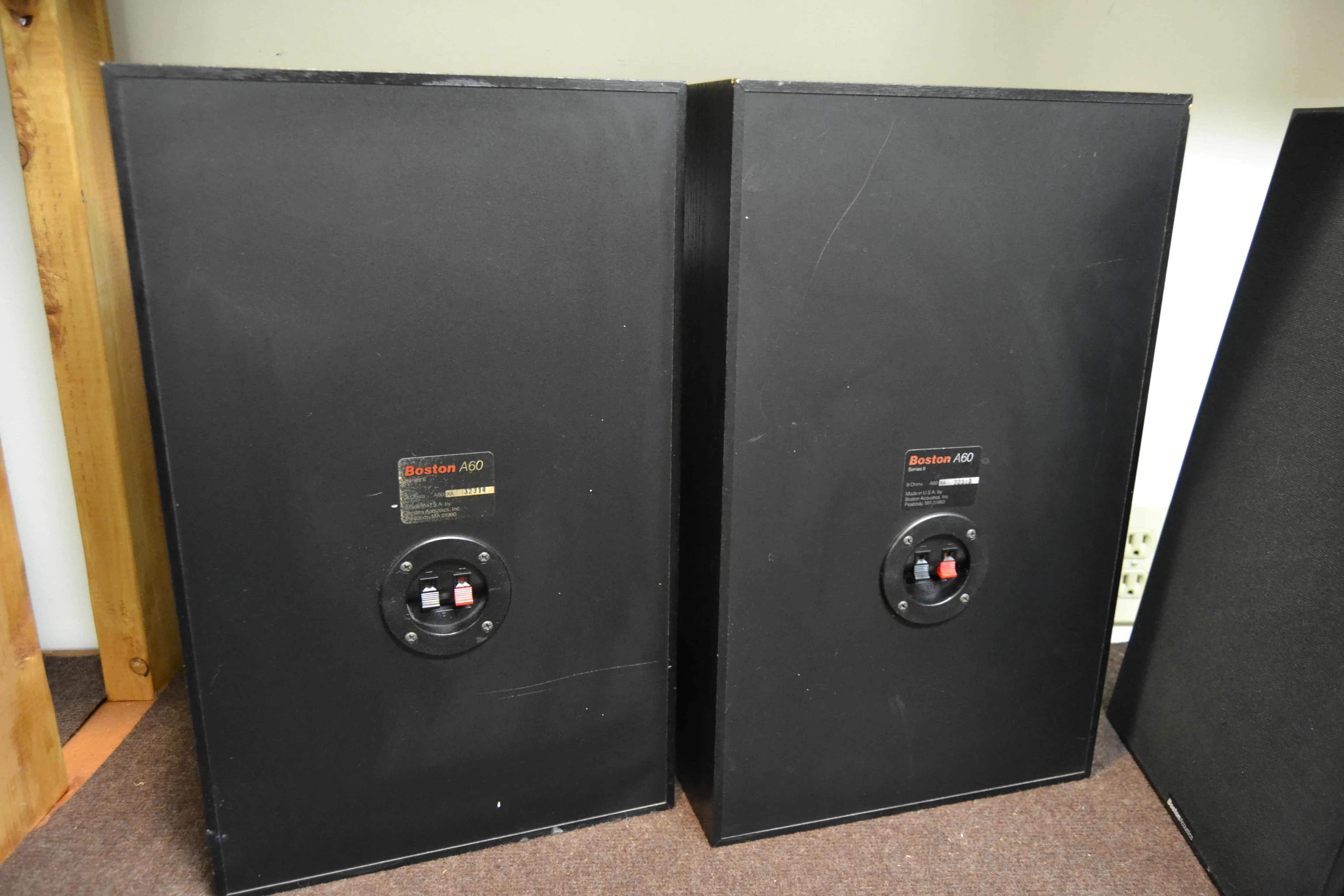 Boston Acoustics A60 Bookshelf Speakers - New Foams in 2025 * Original Box ! - Image 4