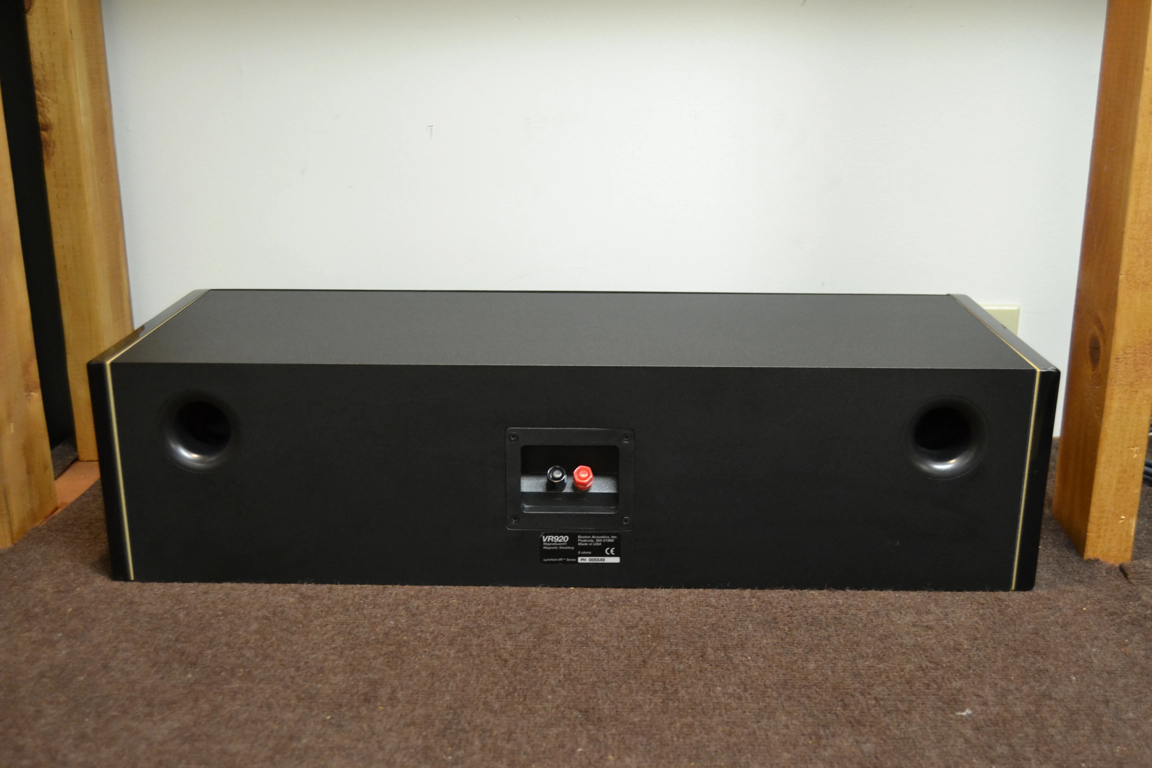 Boston Acoustics Lynnfield Reference VR-920 Center channel Speaker Black - Image 5