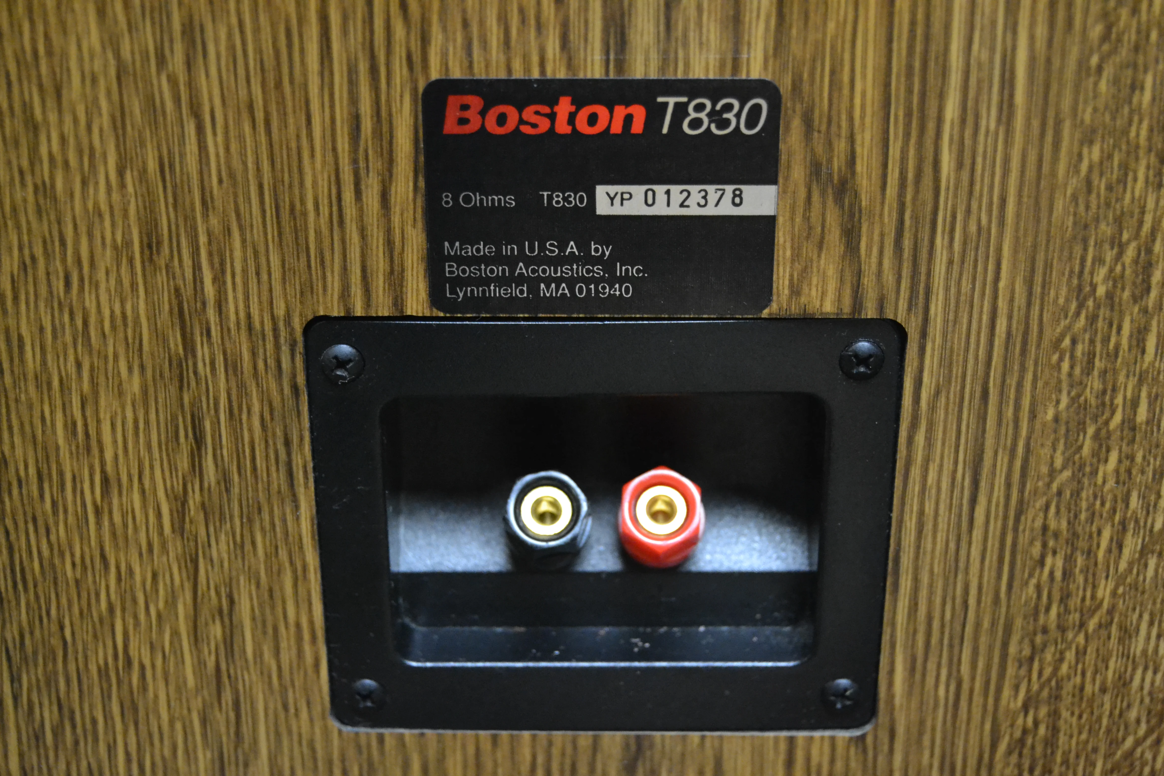 Boston Acoustics T830 Floor Standing Speakers * Refoamed 10/2025 - Image 10
