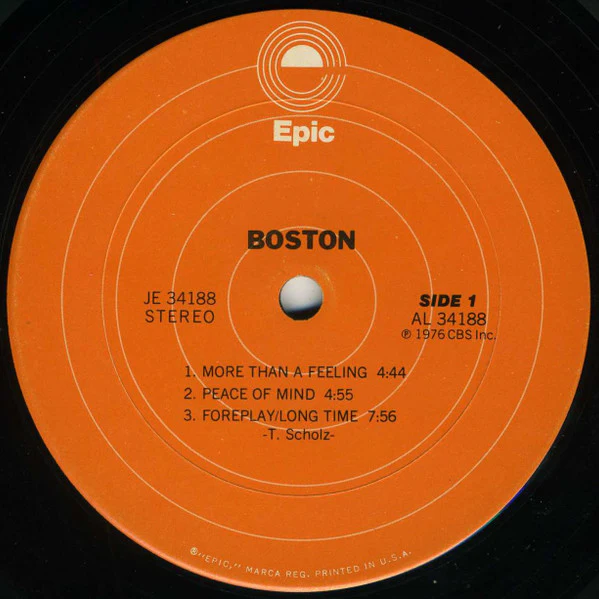 Boston - Boston (LP, Album, RP, Ter) (Very Good Plus (VG+)) - Image 3