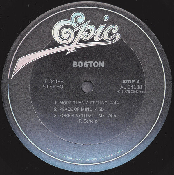 Boston - Boston (LP, Album, RP, Ter) (Very Good Plus (VG+)) - Image 3