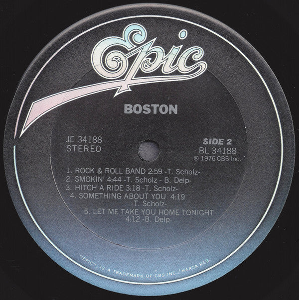 Boston - Boston (LP, Album, RP, Ter) (Very Good Plus (VG+)) - Image 4