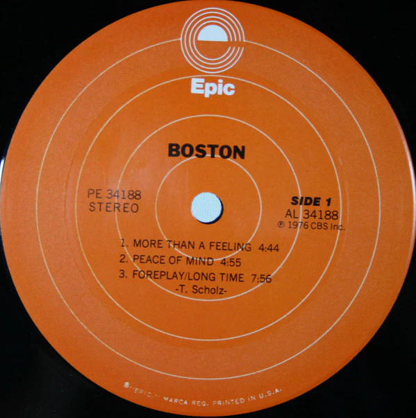 Boston - Boston (LP, Album, Ter) (Very Good Plus (VG+)) - Image 3