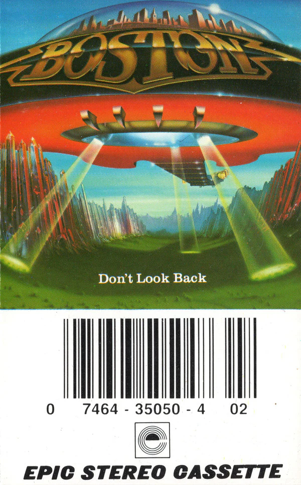 Boston - Don't Look Back (Cass, Album, RE, RP, Dol) (Near Mint (NM or M-))