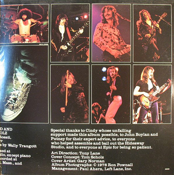 Boston - Don't Look Back (LP, Album, Pit) (Good Plus (G+)) - Image 3