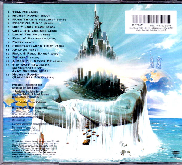 Boston - Greatest Hits (CD, Comp, Club) (Near Mint (NM or M-)) - Image 4