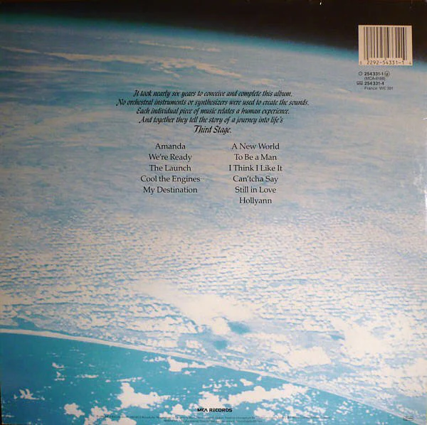 Boston - Third Stage (LP, Album, Gat) (Near Mint (NM or M-)) - Image 3