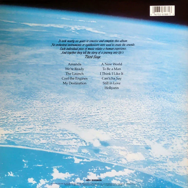 Boston - Third Stage (LP, Album, Gat) (Very Good Plus (VG+)) - Image 4