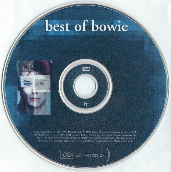 David Bowie - Best Of Bowie (CD, Comp, RP, Cin) (Very Good Plus (VG+)) - Image 4