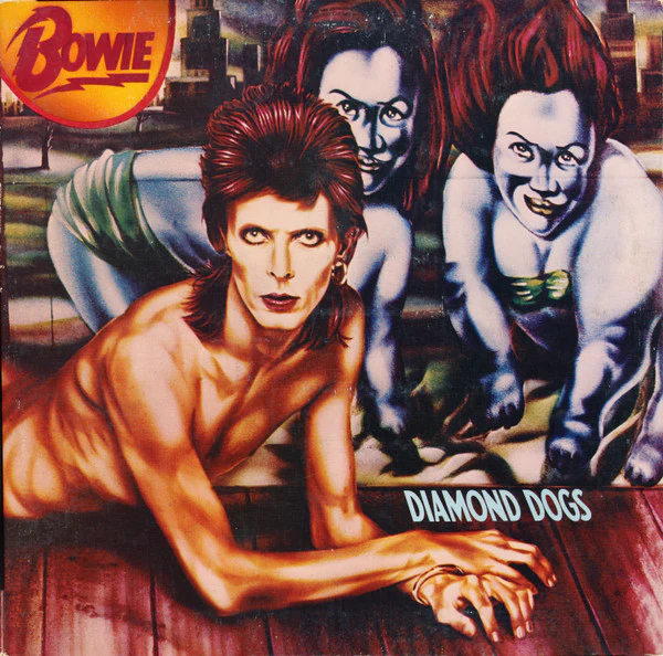 David Bowie - Diamond Dogs (LP, Album, Ind) (Very Good Plus (VG+))