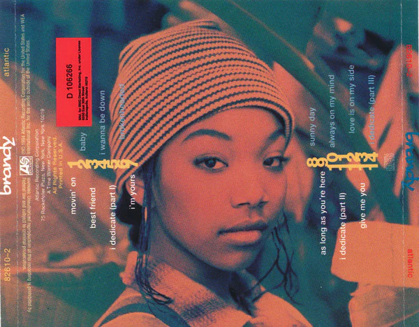 Brandy - Brandy (CD, Album, Club) (Near Mint (NM or M-)) - Image 2