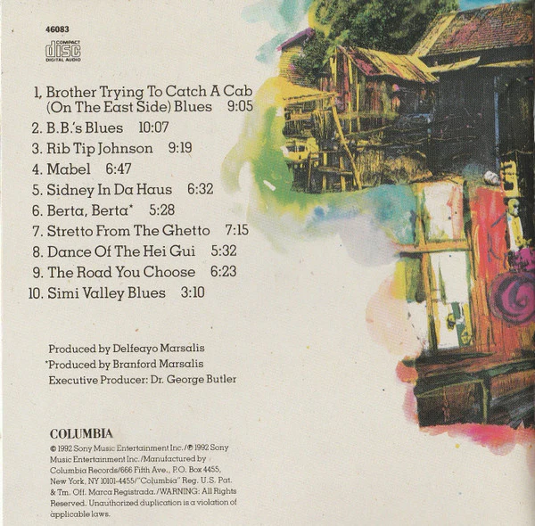 Branford Marsalis - I Heard You Twice The First Time (CD, Album) (Very Good Plus (VG+)) - Image 2
