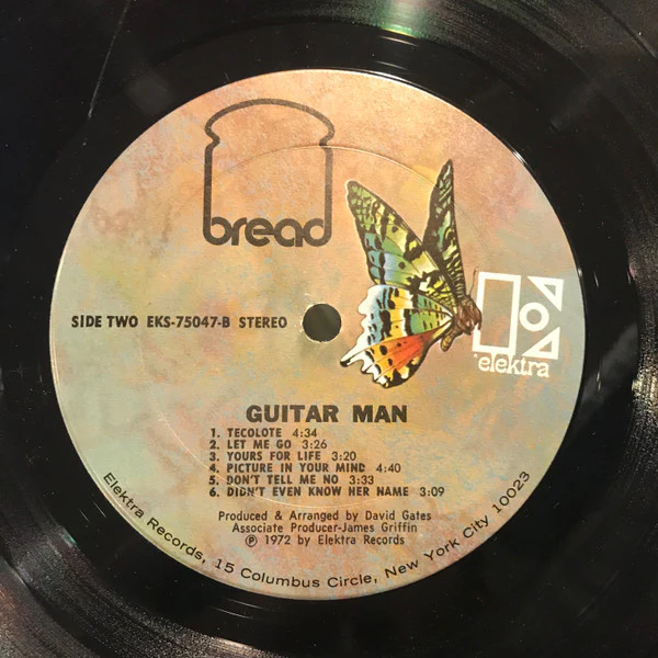 Bread - Guitar Man (LP, Album) (Very Good Plus (VG+)) - Image 3
