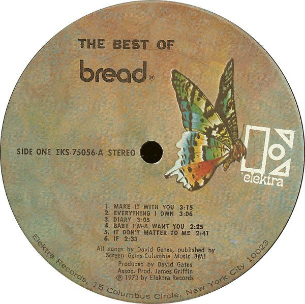 Bread - The Best Of Bread (LP, Comp, Pit) (Near Mint (NM or M-)) - Image 4