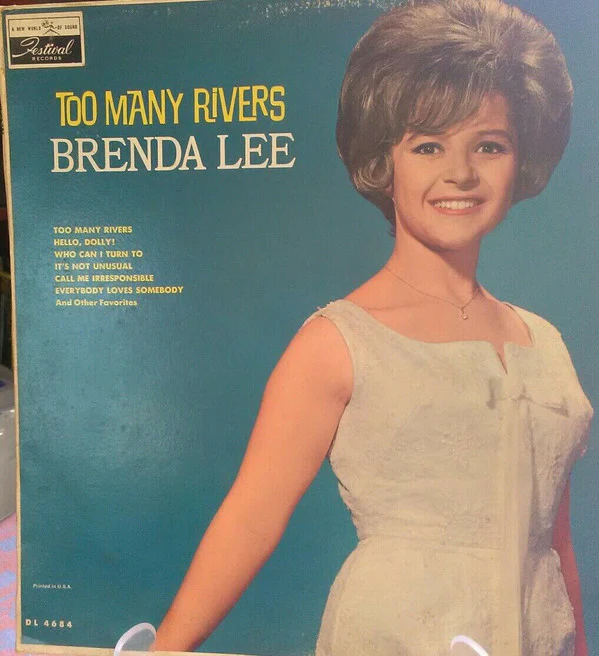 Brenda Lee - Too Many Rivers (LP, Album, Mono) (Very Good (VG))