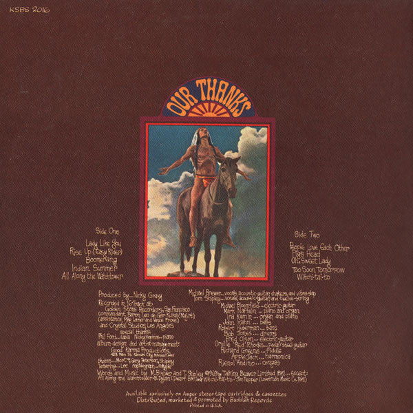 Brewer And Shipley - Weeds (LP, Album, RE) (Very Good Plus (VG+)) - Image 2