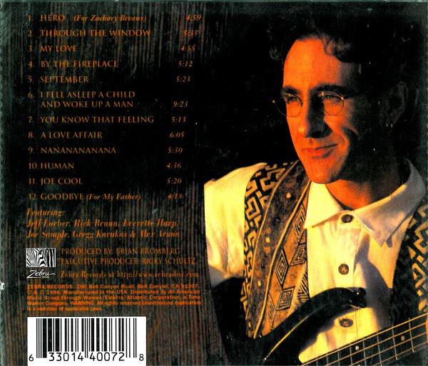 Brian Bromberg - You Know That Feeling (CD, Album) (Very Good (VG)) - Image 2