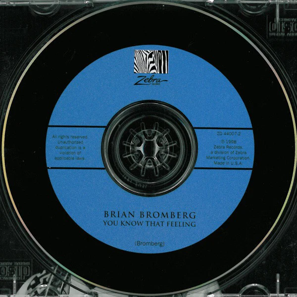 Brian Bromberg - You Know That Feeling (CD, Album) (Very Good (VG)) - Image 4