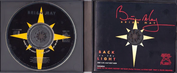 Brian May - Back To The Light Plus Star Fleet Part 1 (CD, Single, CD1) (Near Mint (NM or M-)) - Image 5