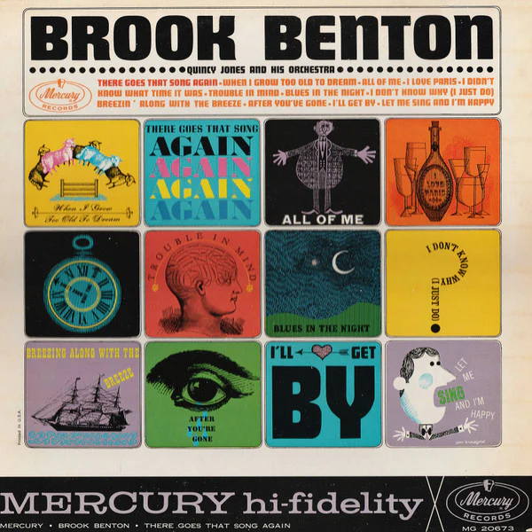 Brook Benton - There Goes That Song Again (LP, Album, Mono) (Very Good (VG))