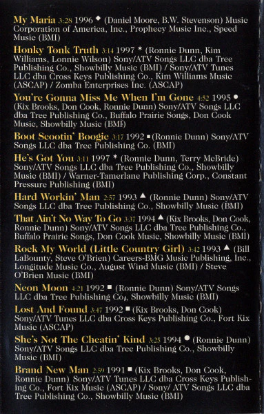 Brooks & Dunn - The Greatest Hits Collection (Cass, Comp, Son) (Very Good Plus (VG+)) - Image 5