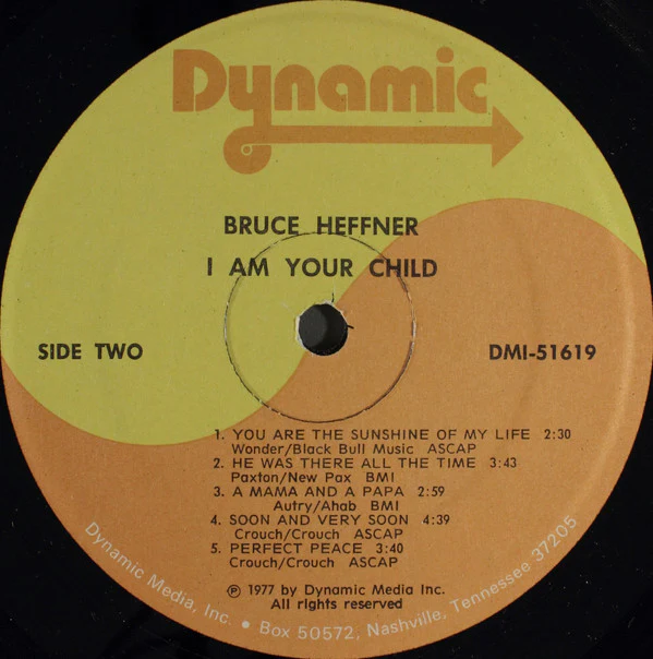 Bruce Heffner - I Am Your Child (LP) (Very Good Plus (VG+)) - Image 4