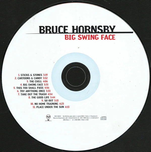 Bruce Hornsby - Big Swing Face (CD, Album, Club) (Very Good Plus (VG+)) - Image 3