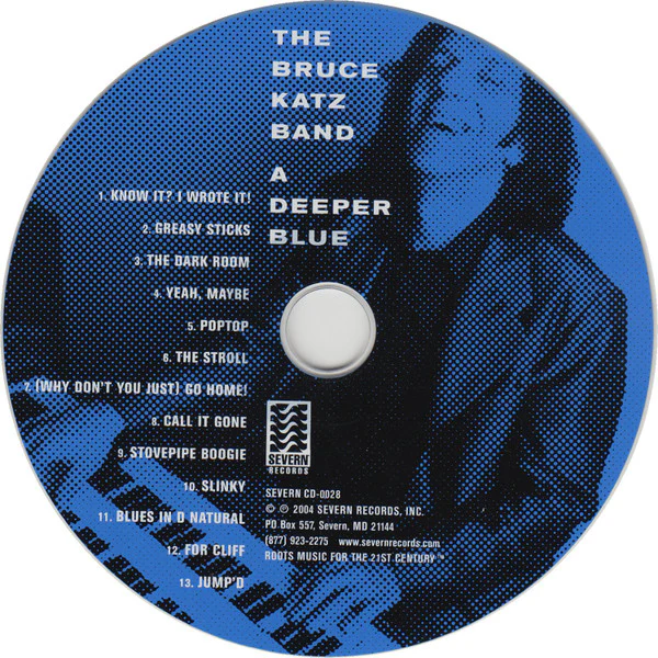Bruce Katz Band - A Deeper Blue (CD, Album) (Near Mint (NM or M-)) - Image 3