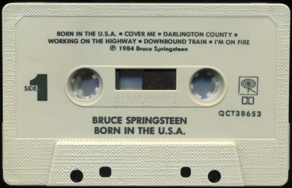Bruce Springsteen - Born In The U.S.A. (Cass, Album) (Very Good (VG)) - Image 2