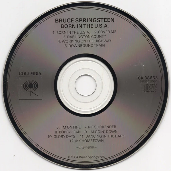 Bruce Springsteen - Born In The U.S.A. (CD, Album) (Very Good Plus (VG+)) - Image 3
