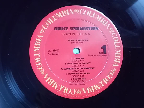 Bruce Springsteen - Born In The U.S.A. (LP, Album, Pit) (Near Mint (NM or M-)) - Image 3