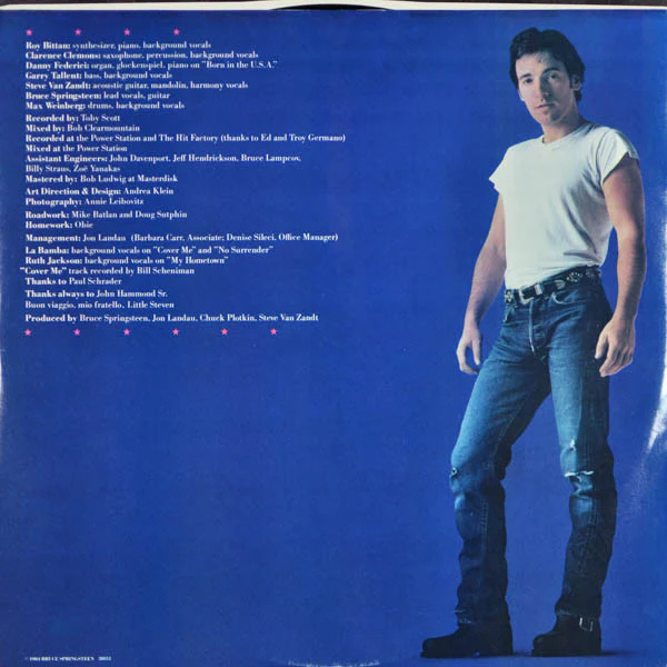Bruce Springsteen - Born In The U.S.A. (LP, Album, Pit) (Near Mint (NM or M-)) - Image 5