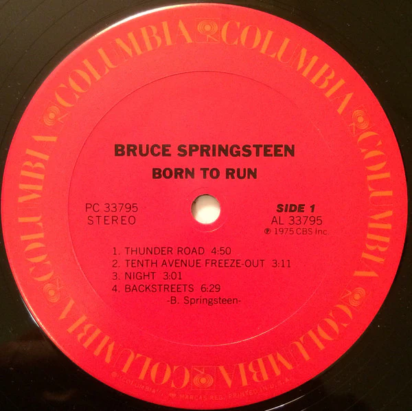 Bruce Springsteen - Born To Run (LP, Album, RE, Pit) (Very Good (VG)) - Image 5