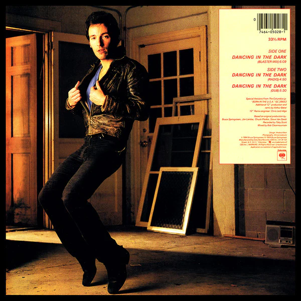 Bruce Springsteen - Dancing In The Dark (12", Single, Pit) (Near Mint (NM or M-)) - Image 2