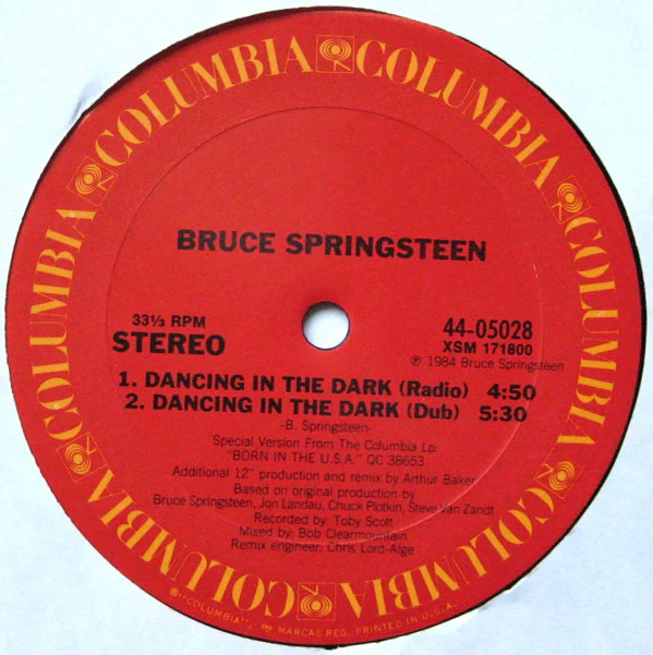 Bruce Springsteen - Dancing In The Dark (12", Single, Pit) (Near Mint (NM or M-)) - Image 4