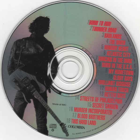 Bruce Springsteen - Greatest Hits (CD, Comp, Club, RE) (Very Good Plus (VG+)) - Image 3