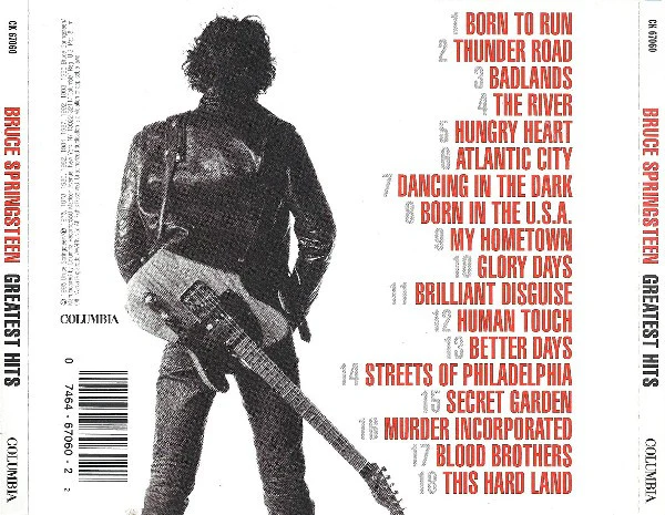 Bruce Springsteen - Greatest Hits (CD, Comp, Pit) (Very Good Plus (VG+)) - Image 2