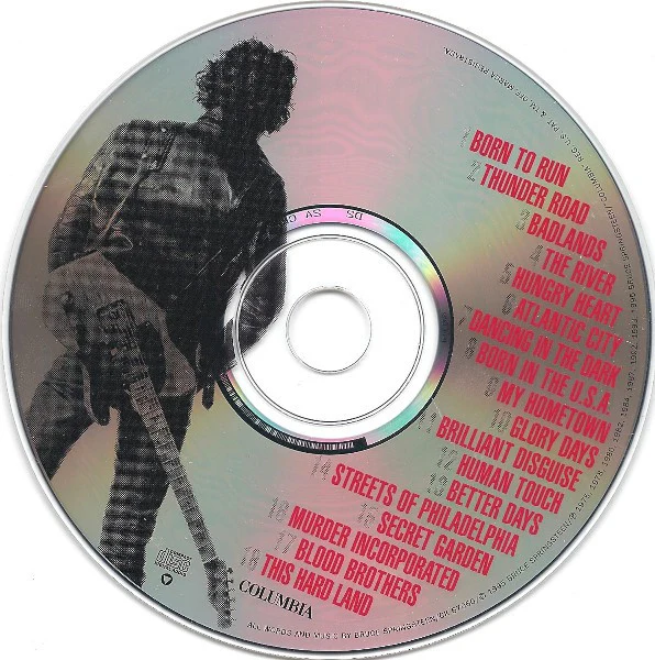 Bruce Springsteen - Greatest Hits (CD, Comp, Pit) (Very Good Plus (VG+)) - Image 3