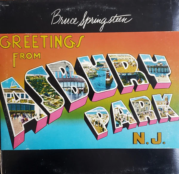 Bruce Springsteen - Greetings From Asbury Park, N.J. (LP, Album, RE, Pit) (Very Good Plus (VG+))