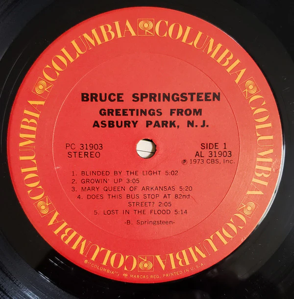 Bruce Springsteen - Greetings From Asbury Park, N.J. (LP, Album, RE, Pit) (Very Good Plus (VG+)) - Image 5