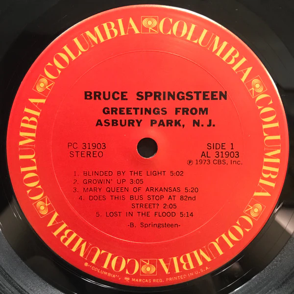 Bruce Springsteen - Greetings From Asbury Park, N.J. (LP, Album) (Very Good Plus (VG+)) - Image 5