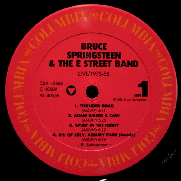 Bruce Springsteen & The E-Street Band - Live / 1975-85 (5xLP, Album, Eur + Box) (Mint (M)) - Image 3