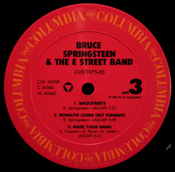 Bruce Springsteen & The E-Street Band - Live / 1975-85 (5xLP, Album, Eur + Box) (Mint (M)) - Image 5